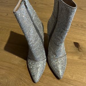 Winiona Steve Madden crystal booties